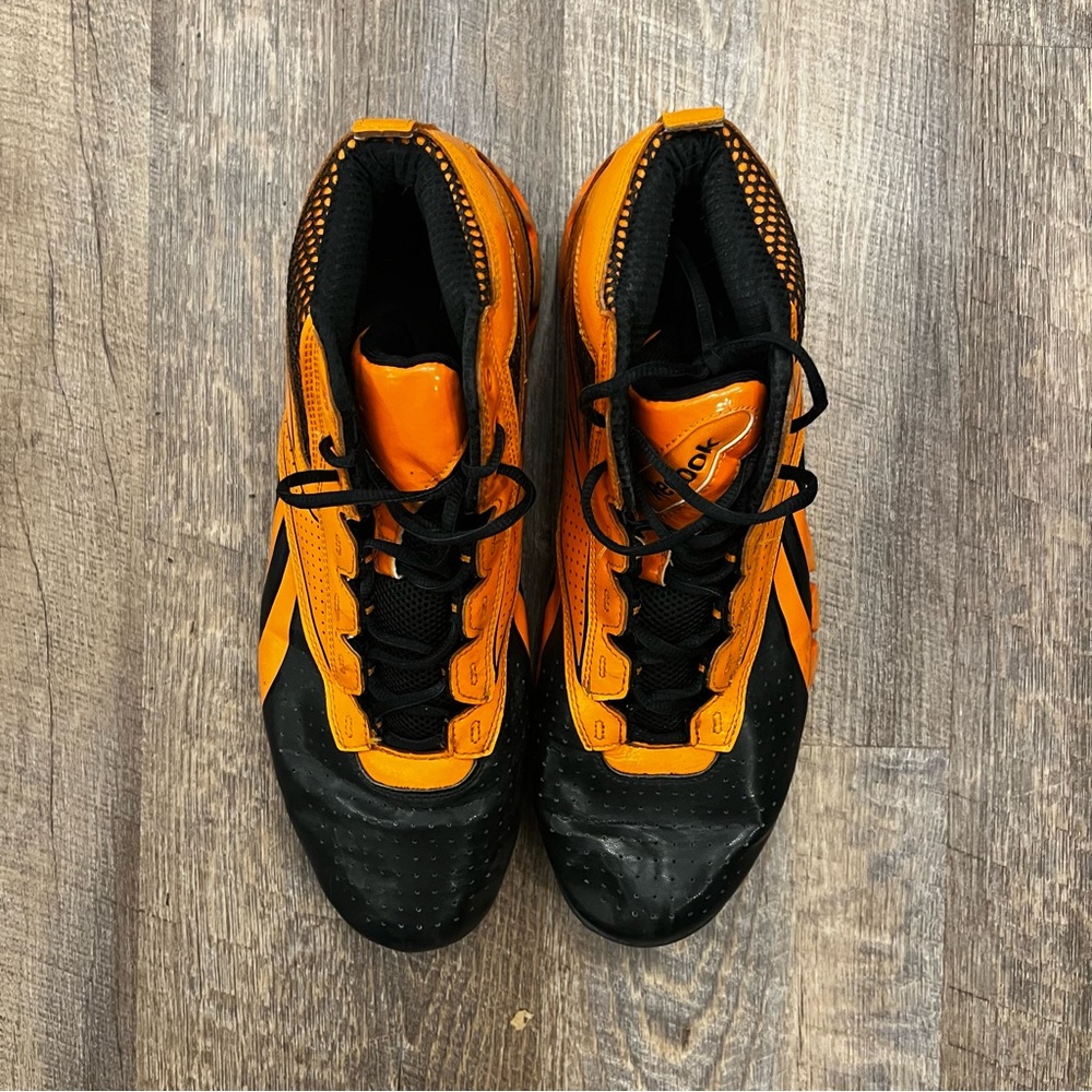 Reebok Zigtech Orange Black Size 13 Basketball Sh… - image 4